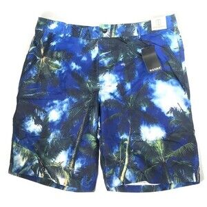 RQQBA Tropical Print Swim Board Shorts NWT size 39